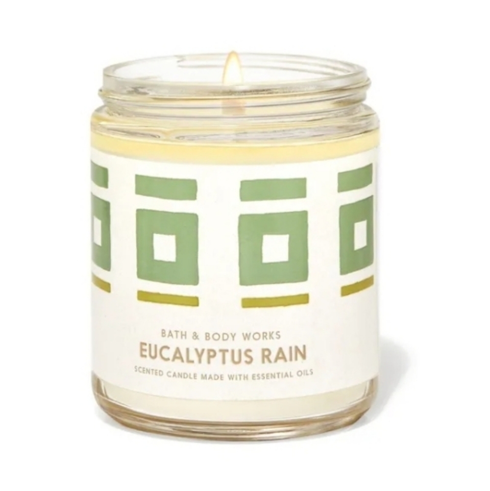 EUCALYPTUS RAIN SINGLE WICK CANDLE